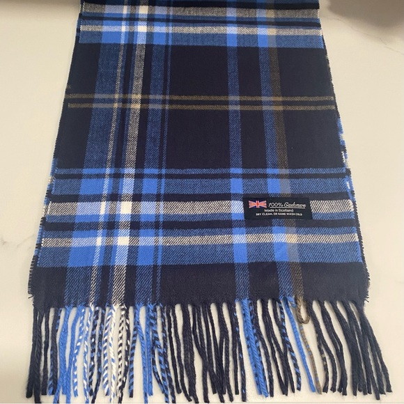 ✨SOLD OUT!✨NEW✨SALE✨UNISEX✨5⭐️ BOUTIQUE CHIC LUXURY 100% CASHMERE CLASSIC SCARF - Picture 2 of 12